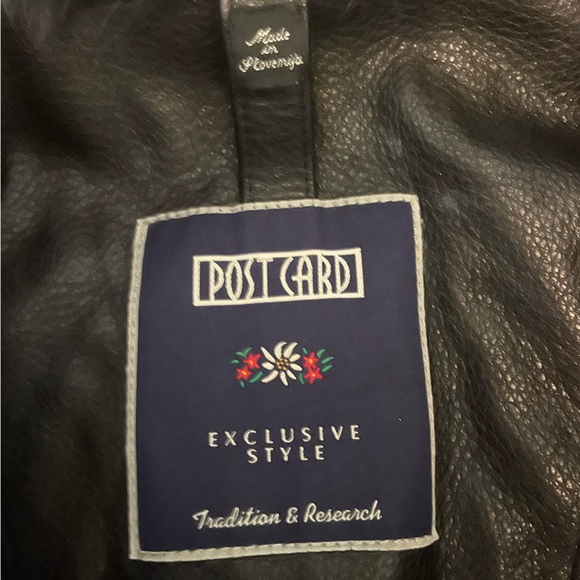 COPY - Postcard Leather Winter Jacket - Picture 2 of 6